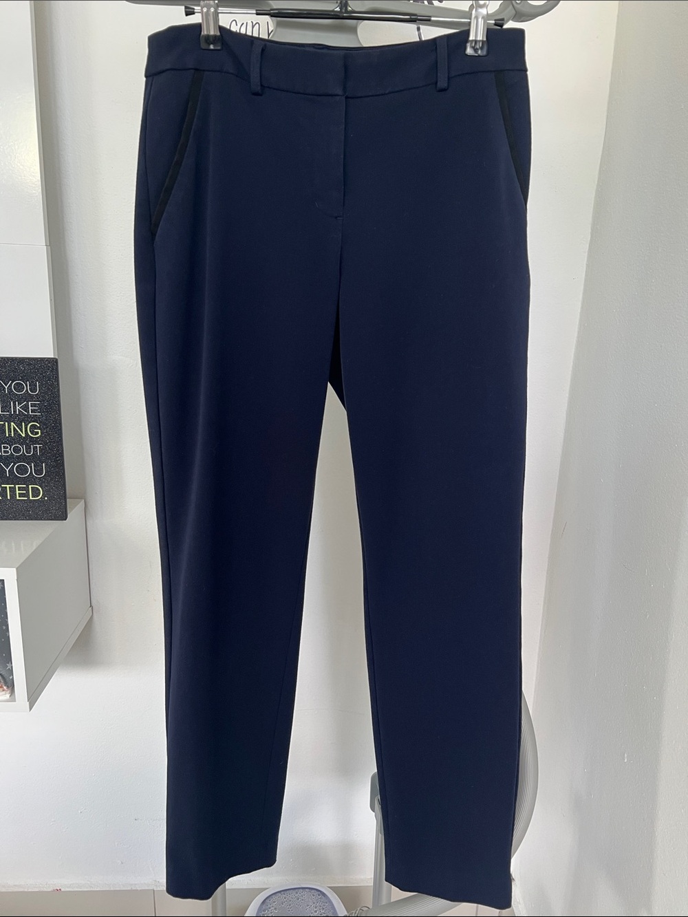 Express Women’s Straight Leg Jeans - Navy